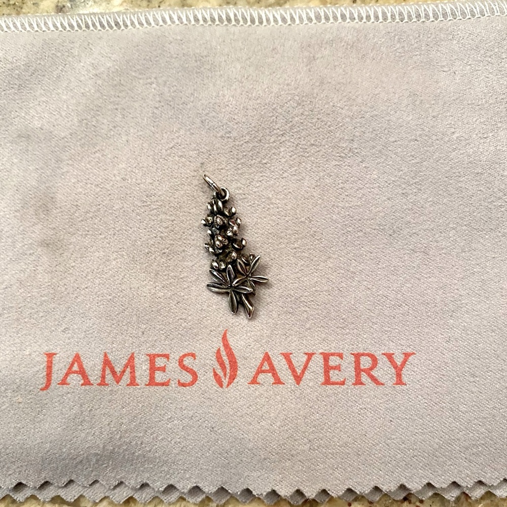 James Avery Bluebonnet Charm